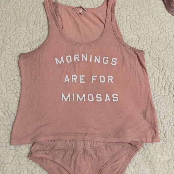 Victoria's Secret Other - Victoria secrets  light pink pajama set